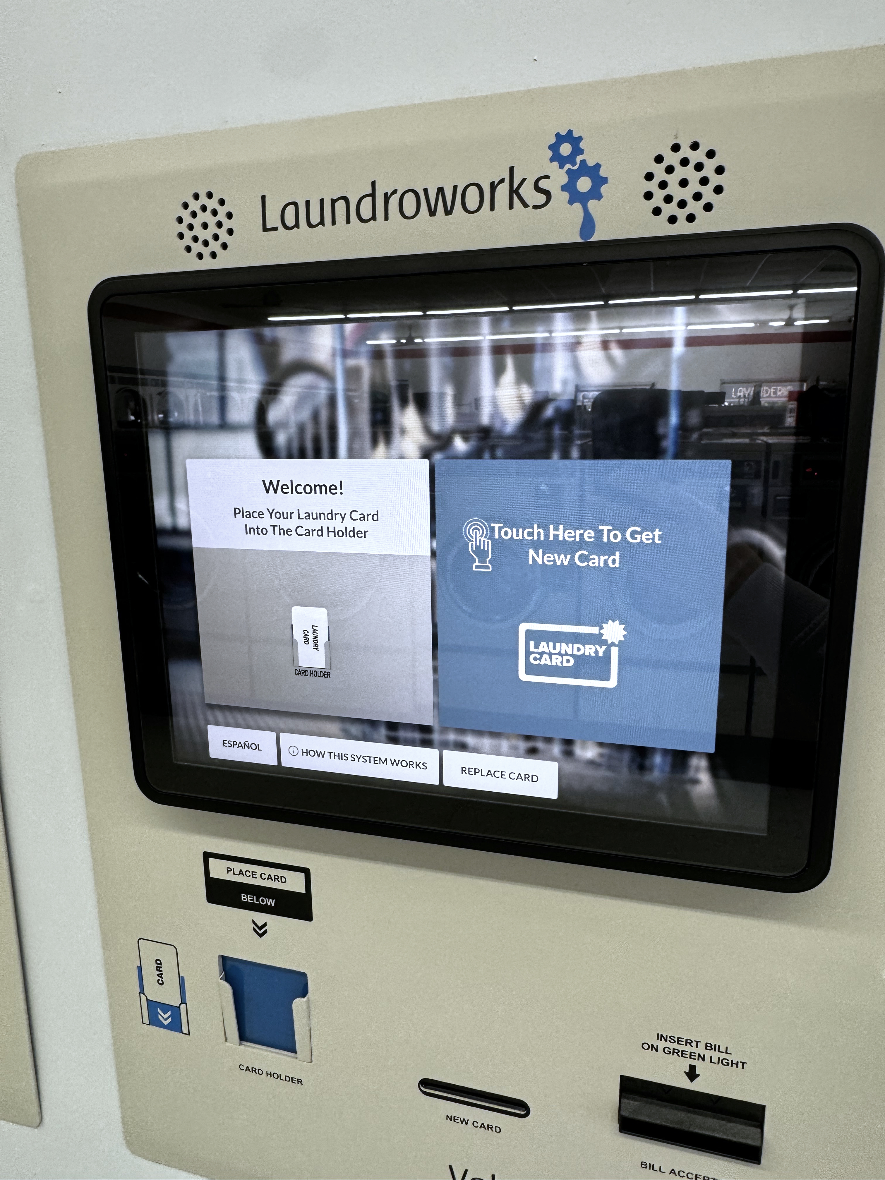Laundry Card Kiosk 002